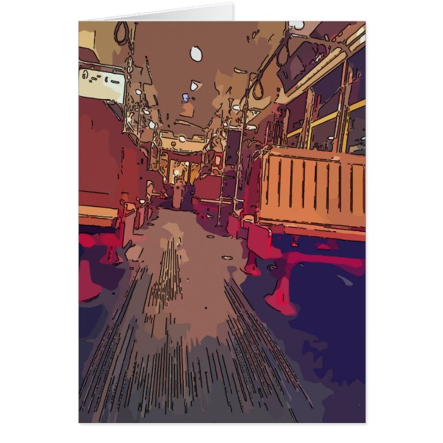 Streetcar In French Quarter (Front)