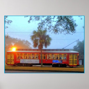 Streetcar, Off to Work Poster
