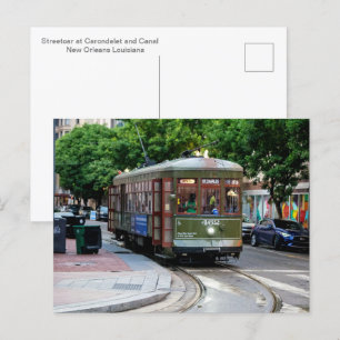 Streetcar postcard