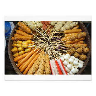 streetfood from a asian market photo print