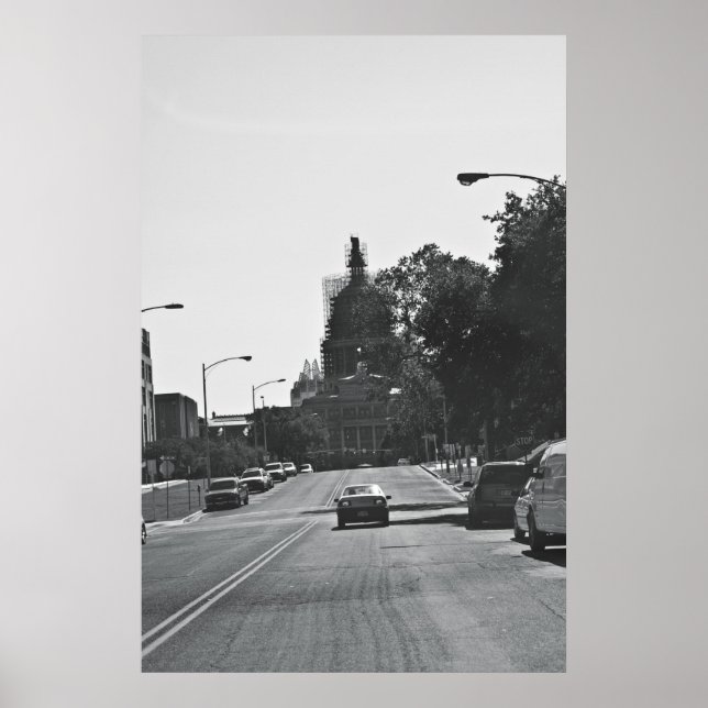 Streets of Austin Poster (Front)