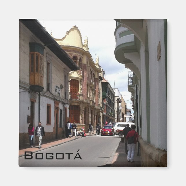 Streets of Bogota Magnet (Front)