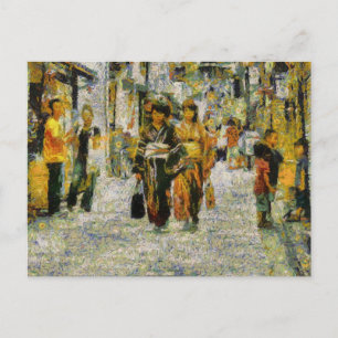 Streets of Kyoto Postcard