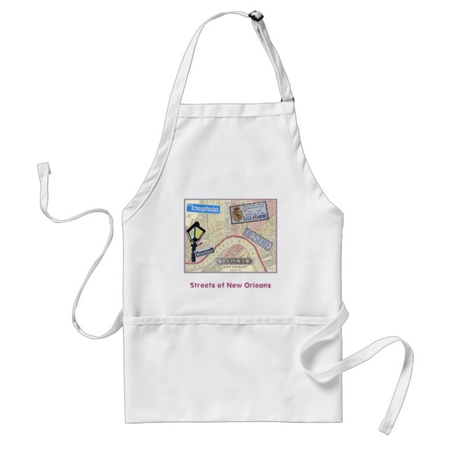 Streets of New Orleans Apron (Front)