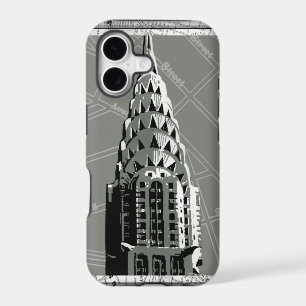 Streets of New York with Empire State Building