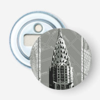 Streets of New York with Empire State Building