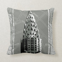 Streets of New York with Empire State Building
