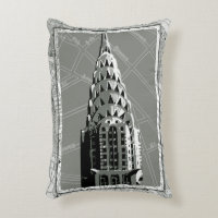 Streets of New York with Empire State Building
