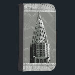 Streets of New York with Empire State Building Samsung S4 Wallet Case<br><div class="desc">Have you been to New York? Then you'll love this print of the streets of the city with an inset of the Empire State Building. Buy this piece and bring yourself a little closer to the Big Apple!</div>