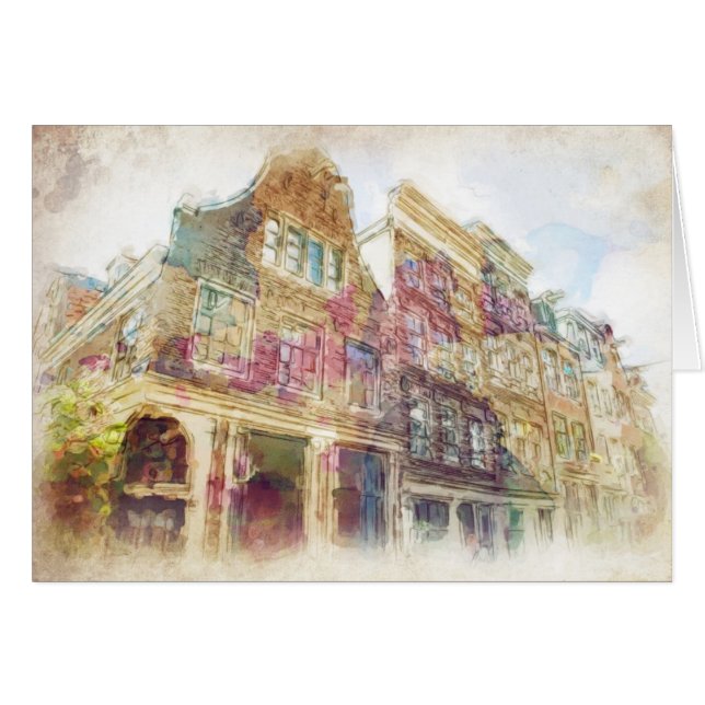 Streets of Old Amsterdam (Front Horizontal)