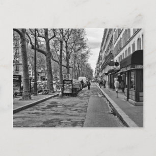 Streets of Paris V2 Postcard