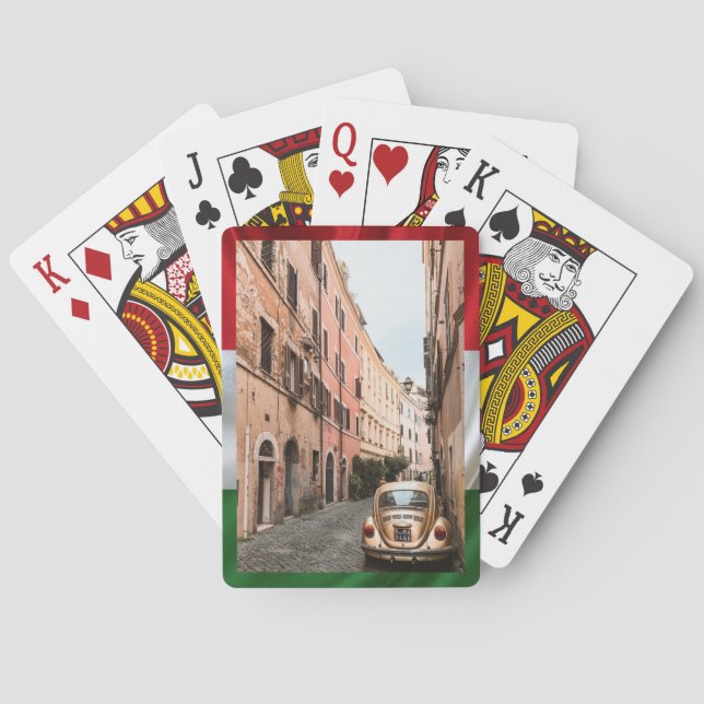 Streets of Rome - Italian pride  Playing Cards (Back)
