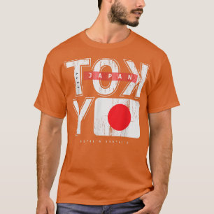 Streets of Tokyo Japan Night Scene With Lights  Va T-Shirt