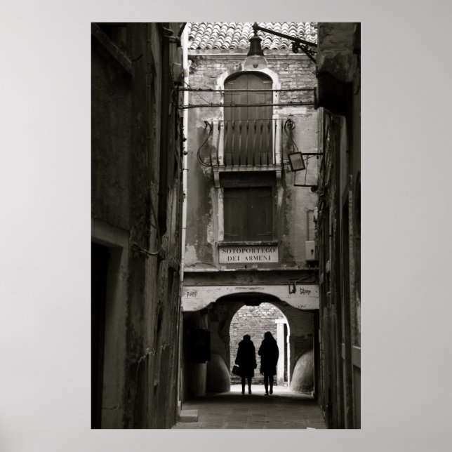 Streets of Venice II Poster (Front)