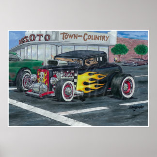 Streetscene Poster