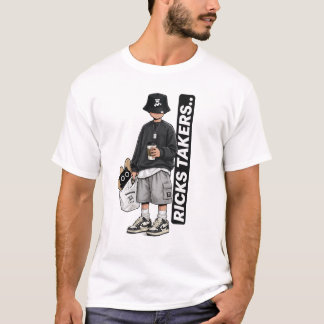 Streetwear Boy Graphic T-Shirt | Urban Aesthetic O