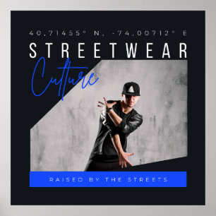 Streetwear Culture Urban Dance Style Poster