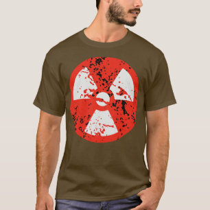 Streetwear Radiation Warning T-Shirt