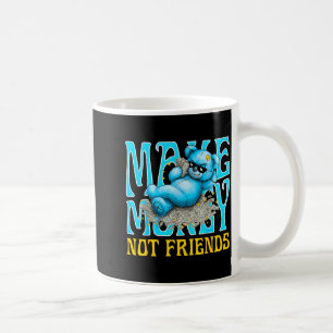 Streetwear Retro Matching Gamma Blue Funny Make Mo Coffee Mug