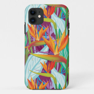 Strelitzia Pattern iPhone 11 Case