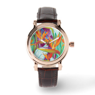 Strelitzia Pattern Watch