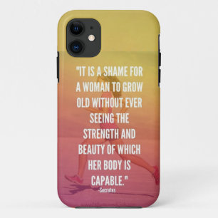 Strength and Beauty - Women's Running Workout Case-Mate iPhone Case