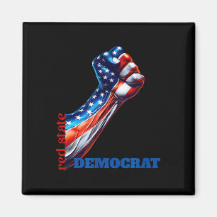 Strength And Unity Red State Democrat Anti-trump Magnet