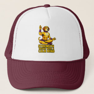 Strength Begins with a Calm Mind Trucker Hat