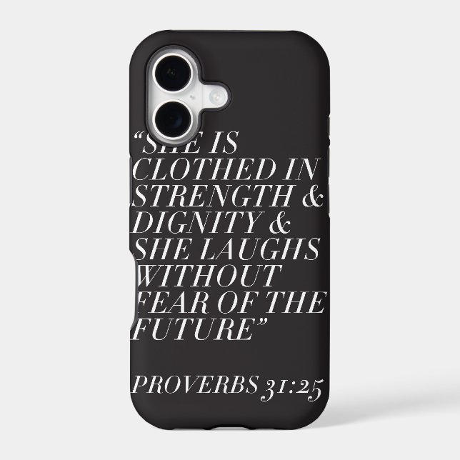 Strength & Dignity (Black) (Back)