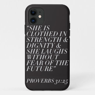 Strength & Dignity (Black) Case-Mate iPhone Case