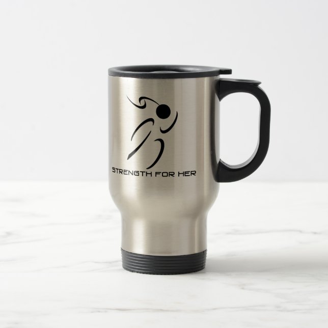 Strength for Her Travel Mug (Right)