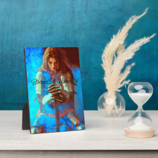 Strength & Humility Plaque Sign