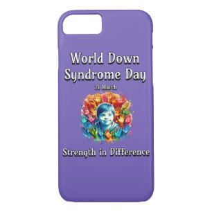 Strength in difference. World Down Syndrome Day. Case-Mate iPhone Case