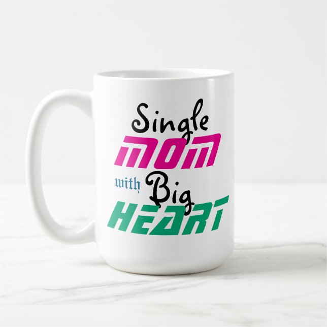 Strength in Love: A Single Mum’s Journey Coffee Mug (Left)