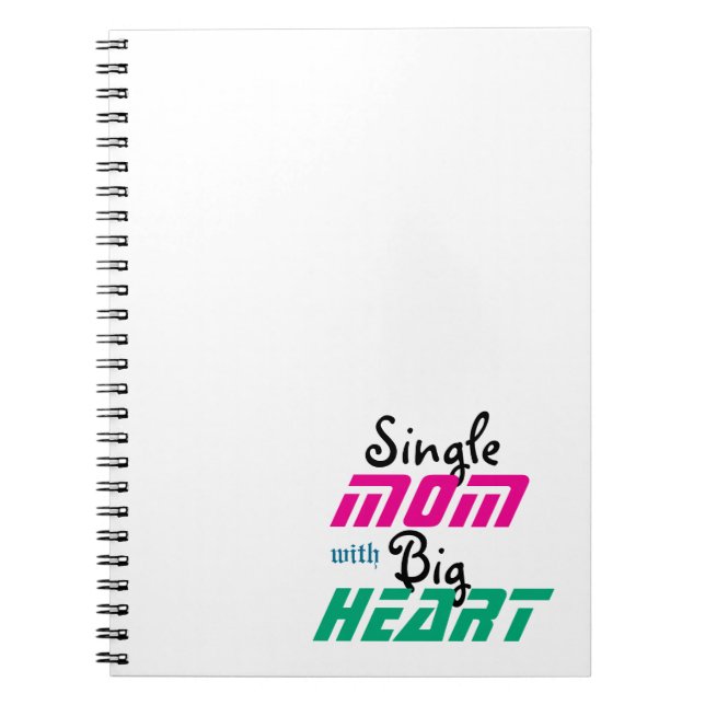 Strength in Love: A Single Mum’s Journey Notebook (Front)