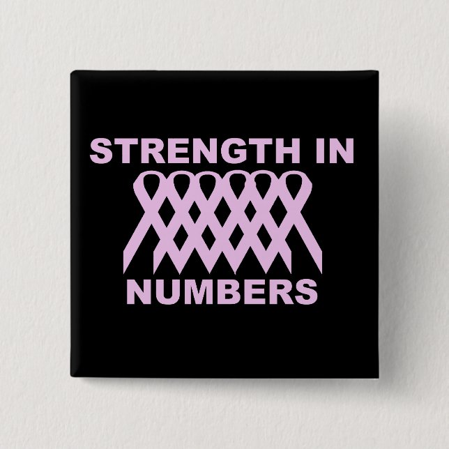 Strength In Numbers Button (Front)