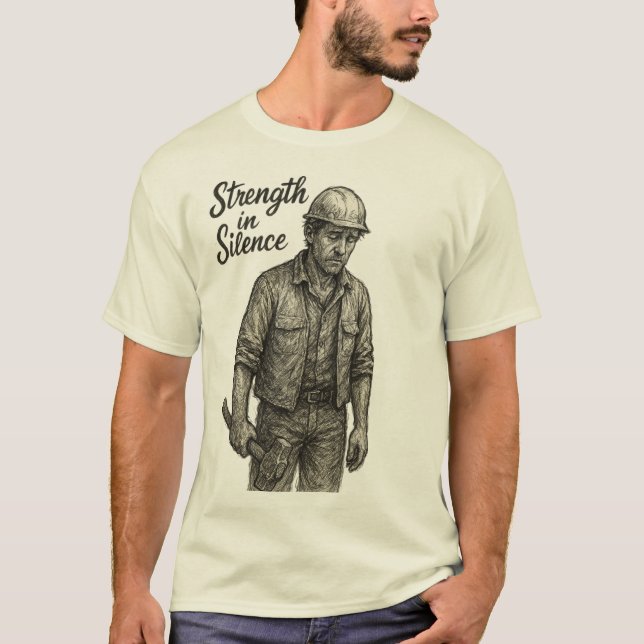 Strength in Silence T-Shirt (Front)