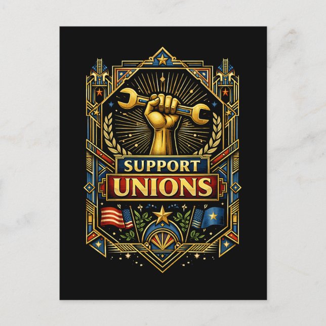 Strength in Solidarity Postcard (Front)