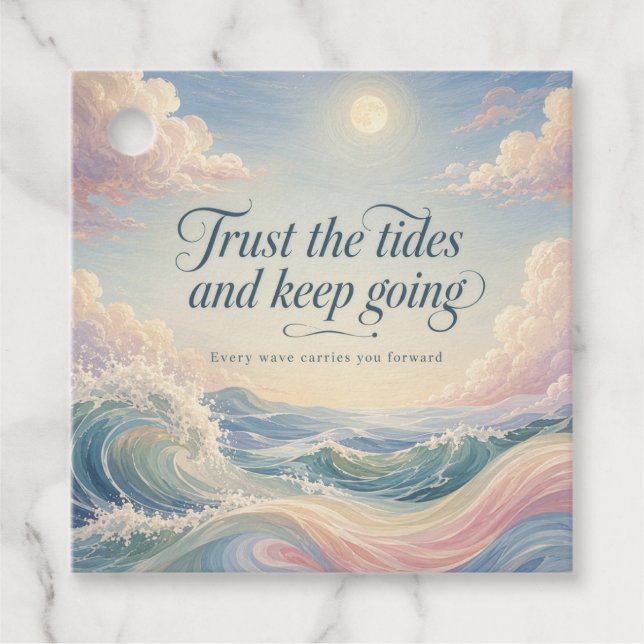 Strength in the Swell Favour Tags (Front)