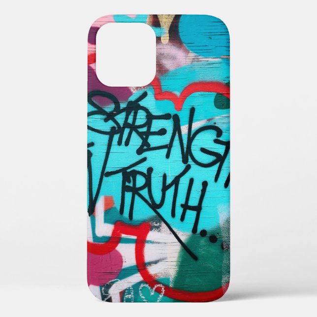 Strength In Truth graffiti Case-Mate iPhone Case (Back)