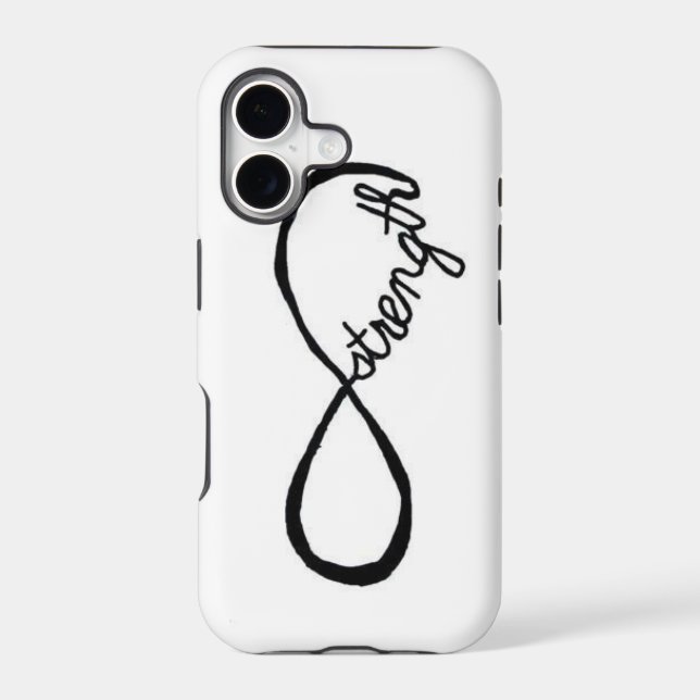 Strength Infinity Symbol iPhone 5 case (Back)