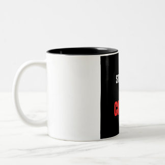 Strength Is A Choice Powerlifting Gym Motivation C Two-Tone Coffee Mug