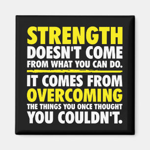 Strength - Motivational Magnet