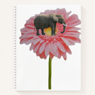 Strength of a Daisy Spiral Notebook