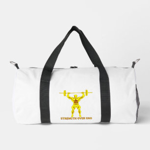 Strength Over Ego - Bodybuilding and Powerlifting Duffle Bag