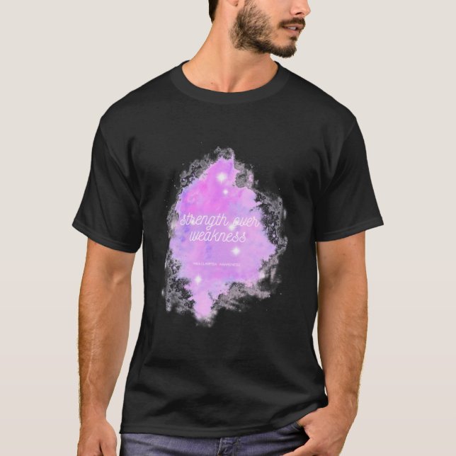 Strength Over Weakness Galaxy - Preeclampsia Aware T-Shirt (Front)