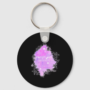 Strength Over Weakness Galaxy - Rsd Crps Awareness Key Ring