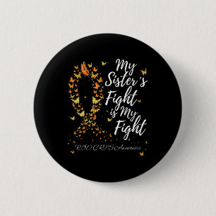 Strength Over Weakness - Myelodysplastic Syndromes 6 Cm Round Badge