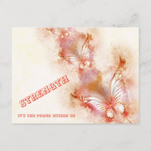 Strength postcard