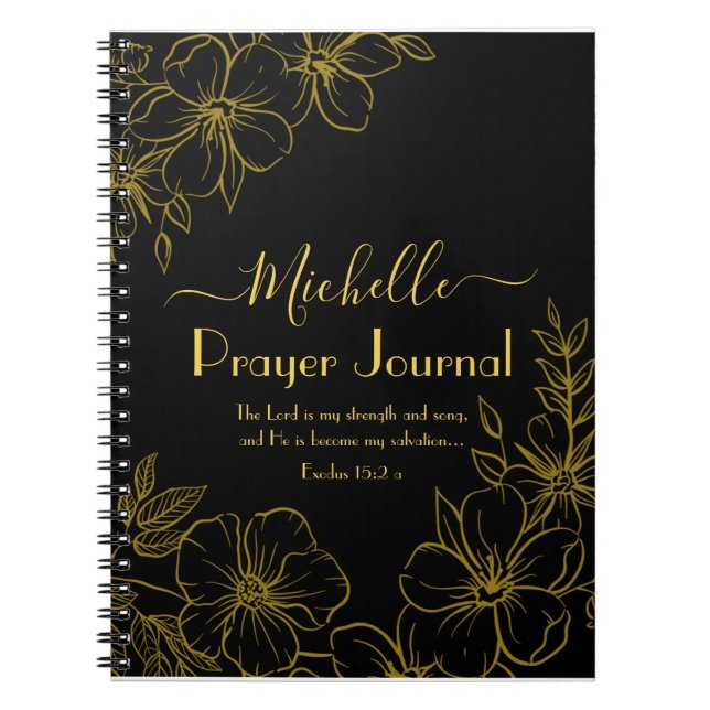 Strength & Song Prayer Journal (Front)